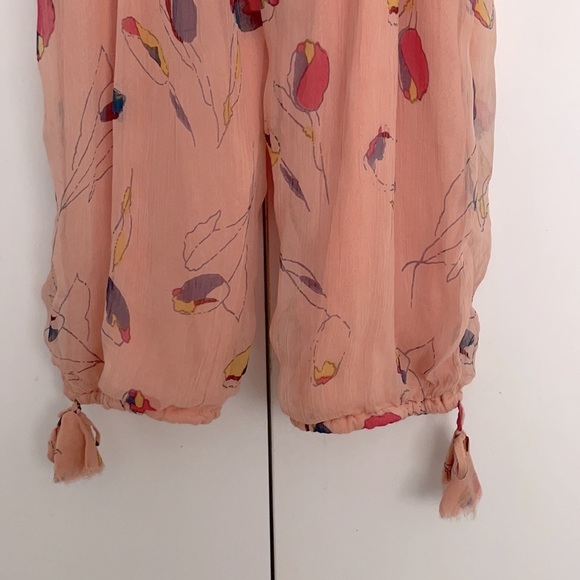 Kimchi Blue Winnie Floral Print Pink Balloon-Leg S - Picture 11 of 11